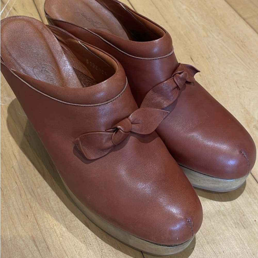 Rachel Comey whiskey Leather Women's Clogs